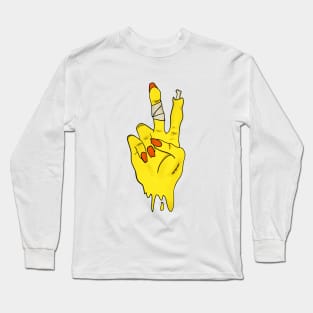 ZOMBIE PEACE SIGN Long Sleeve T-Shirt